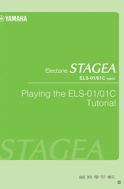yamaha雅马哈ELS-01_01C typeU Tutorial (Version 1.8)